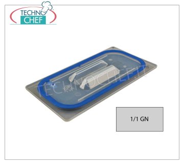 Polypropylene lid with Hermetic SEAL for Gastro-norm pans Hermetic SEAL polypropylene lid for 1/1 gastro-norm container