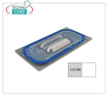 Polypropylene lid with Hermetic SEAL for Gastro-norm pans Hermetic SEAL polypropylene lid for gastro-norm 1/2 container