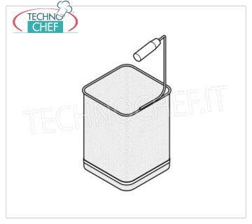 TECHNOCHEF - 1/6 DX basket for pasta cooker, Mod.CS1/6DX