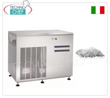 FLAT FLAKE ICE MAKER WITHOUT DEPOSIT, yield 600 Kg / 24 hours