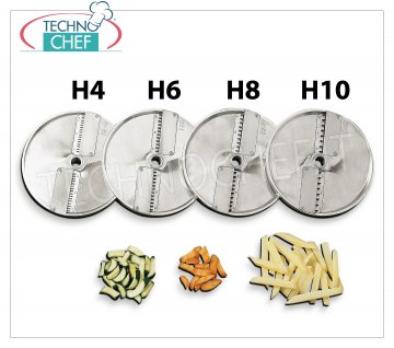 FAMA - Vegetable slicer H4 for cutting curved listels, Mod.FTV187