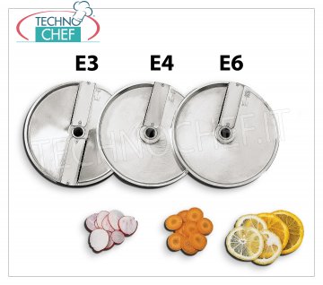 FAMA - E4 Vegetable Cutter Disc for delicate slicing, Mod.FTV178
