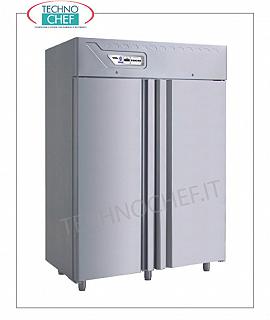 Removable Frigor 2 Doors, lt.1400 2-door refrigerator, removable, ventilated, temp. -2 ° + 8 °, lt.1400, stainless steel 304