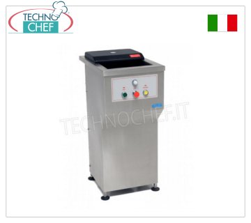 Waste disposers Continuously charged waste disposer with control panel, production capacity 200 kg/h, V.400/3, 1.80 kW, weight 80 kg, dim.mm.400x600x940h