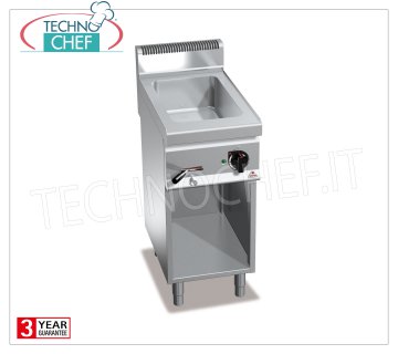 TECHNOCHEF - Professional Electric Bain Marie on Open Compartment, Capacity 1 x GN 1/1, Mod.E7BM4M ELECTRIC BAIN MARIE on DAY COMPARTMENT, BERTOS, MACROS 700 Line, CONSTANT Series, with tank for 1 GN 1/1 bowl (not included), V.230 / 1, Kw.1,2, Weight 28 Kg, dim.mm.400x700x900h
