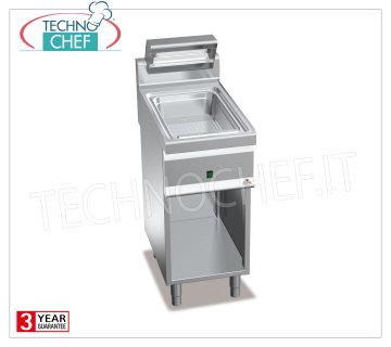 TECHNOCHEF - Professional Electric Food Warmer, 1 module on DAY COMPARTMENT, Kw.1,1, Mod.E7SP-4M ELECTRIC HEATING-SHOWER HEADER, BERTOS, MACROS 700 Line, CONSTANT Series, 1 module on DAY COMPARTMENT, V.230 / 1, Kw.1.1, Weight 30 Kg, dim.mm.400x700x900h