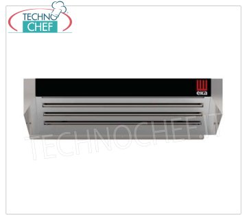 Condensation hood for 4 tray ovens with steam