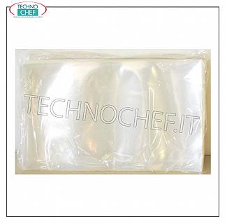 TECHNOCHEF - Disposable vacuum bags, smooth, 145 micron thick Disposable vacuum bags, smooth, 145 micron thickness, in packs of 100 pieces, size mm. 150X300