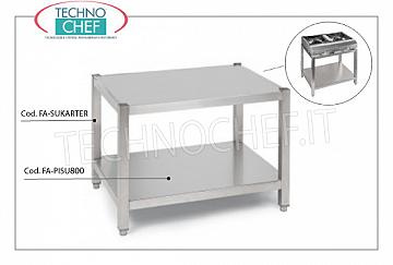 TECHNOCHEF - Support for positioning 2 stoves Support for positioning n ° 2 stoves Code FA-FO4PSKARTER