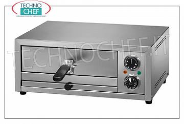 FIMAR - Electric Drawer Oven for 1 Pizza, 30x33 cm chamber, for cooking and heating, mod. FP 1 PIZZA oven, for cooking/heating pizzas, sandwiches, toasted sandwiches, cooking chamber 300x330 mm, 50 mm high, V 230/1, kW 1.75, dim. external mm 500x400x210h