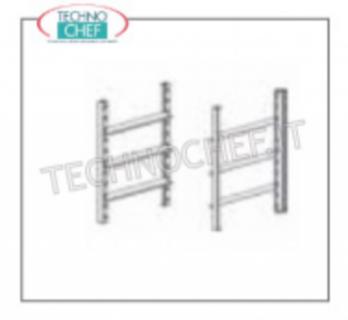 Support kit and guides for trays Kit of supports and guides for 600x400 mm trays