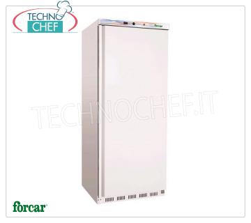 Forcar - Freezer-Freezer Cabinet, lt.555, Static with FIXED EVAPORATING GRILLED TOPS, Temp.-18°/-22°, Class B, mod.G-EF600 1 Door Freezer-Freezer Cabinet, STATIC with FIXED EVAPORATING GRIDD TOPS, Professional, lt.555, Temp.-18°/-22° C, ECOLOGICAL in CLASS B, GAS R600a, V 230/1, Kw.0,3, Weight 94 Kg, dim.mm.777x695x1895h