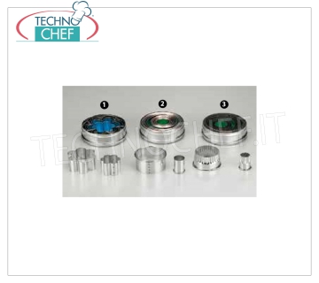 Flower tin-plated pastry cutters Flower tin-plated pasta cutters - Available in packs of 6 pieces