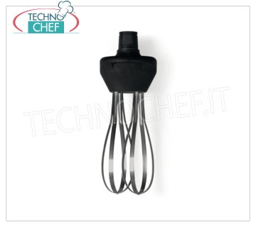 Fama - FRUSTA Light tool for immersion mixer, Mod. FAFL Stainless steel whisk suitable for Professional Mixer Motor Block Mod.300VV - 400VV - 500VV, Weight 1.00 Kg.