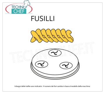 FIMAR - FUSILLI DRAWER in BRASS-BRONZE ALLOY fusilli die in brass-bronze alloy Ø 9 mm, for mod.MPF2.5N/MPF4N and mod.PF25E/PF40E.