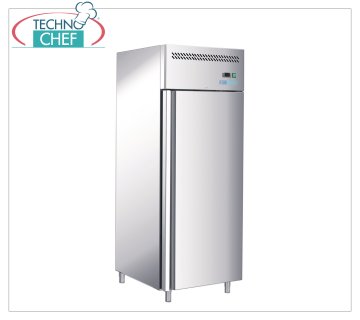 Forcold - Freezer-Freezer Cabinet, 429 lt, Ventilated, Temp. -18°/-22°C, mod.G-SNACK400BT-FC Freezer-Freezer Cabinet, Professional, Snack Line, 1 door, capacity 429 litres, temp. -18°/-22°C, with fan and internal air conveyor, Gas R290, V.230/1, Kw.0.675 , Weight 115 Kg, dim.mm.680x710x2010h