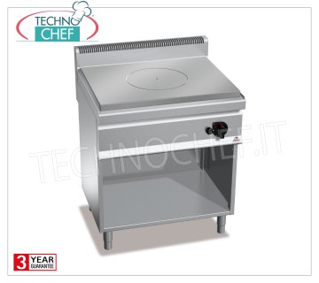 TECHNOCHEF - TUTTAPIASTRA GAS KITCHEN on DAY COMPARTMENT, Kw.10, Mod.G7TPM TUTTAPIASTRA GAS KITCHEN on DAY COMPARTMENT, BERTOS, MACROS 700 Line, HIGH POWER Series, Kw 10.00 thermal power, Weight 88, dim.mm.800x700x900h