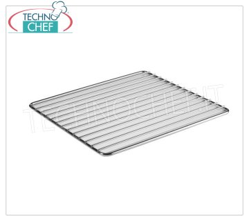 Technochef - Griglie Gastro-norm 2/3 inox, cm 35,3x32,5 Gastro-norm grill 2/3 stainless steel 18/10, dim.mm.353 x 325