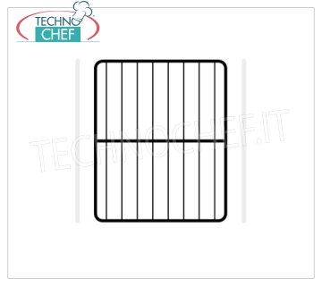 GN 2/1 plastic coated grid GN 2/1 plasticized grid (mm 650x530)