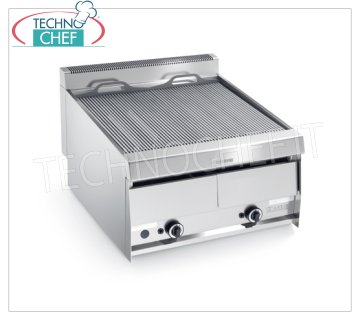 GRILL VAPOR GAS TOP version, Double Module - ARRIS - 900 SERIES - Request a Quote GRILL VAPOR GAS TOP version, DOUBLE MODULE with independent controls with 760x670 mm COOKING ZONE, complete with rod grill, thermal power 26.0 kw, Weight 98 Kg, dim.mm.800x900x440h