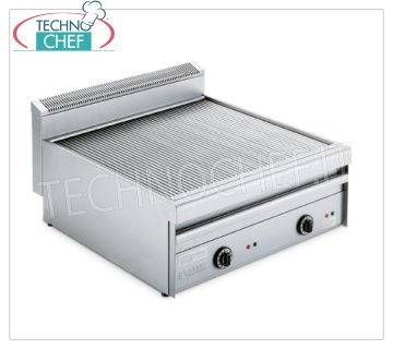 ELECTRIC STEAM GRILL, TOP version, DOUBLE MODULE - ARRIS - 550 Series - Request a Quote ELECTRIC STEAM GRILL, TOP version, DOUBLE MODULE with independent controls with COOKING ZONE mm 760x380, V. 400/3, Kw 7,6, Weight Kg 50, dim.mm.800x550x315h