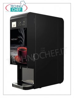 TECHNOCHEF - Hot drinks dispensers, machine for freeze-dried products with 2 dispensers Automatic dispenser for water-soluble products, with 2 dispensers, electronic display, V.230/1, kw 1.10, dimensions mm: 200x390x520h