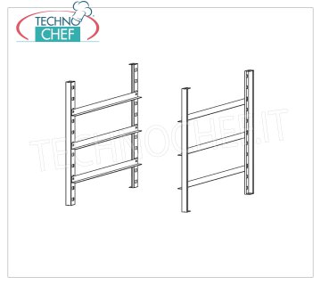 TECHNOCHEF - Tray Holder Kit, Mod.KTT2 Tray holder kit for oven support START 6-66BIG / 9-99 BIG