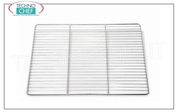 Technochef - Griglie Gastro-norm 2/1 inox, cm 53x65 Gastro-norm grill 2/1 18/10 stainless steel, dim.mm.650 x 530