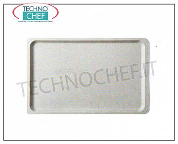 Self-service trays in polyester with fiberglass and mineral grains Self-service gastronorm tray in fiberglass reinforced polyester, with reinforced corners and edges, standard Gastronorm size 1/1 mm. 530x325