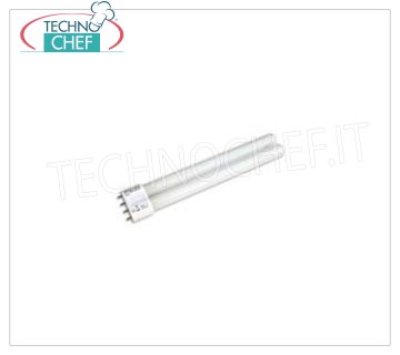 Technochef - Replacement lamp for LURA Replacement lamp 18 Watt, for insect exterminators LURA model.