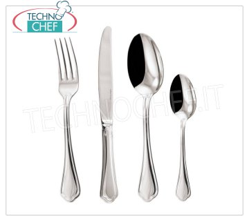 ARTHUR KRUPP - PADERNO, Steel cutlery for catering, VERSAILLES Line TABLE SPOON, Arcadia Line, 18/10 stainless steel, GLOSS finish - Item can be purchased in single pieces