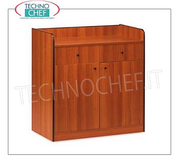 Room service furniture CERAMIC WOODEN wood carved dining room furniture with 2 storage drawers and 2 doors with swing door, dim. Mm.940x480x980h