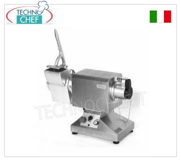 Type 22 gearmotor for tools, meat mincer, grater, etc. - Professional, Industrial, Gearmotor with fixed grater for interchangeable tools TYPE 22, stainless steel structure, 180° swivel base, V.400/3, Kw.1.1, Weight 40 Kg, dim.mm.590x260x410h