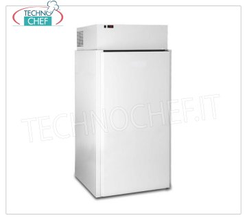 MINI CELLA FREEZER-FREEZER, Temp.-18°/-20°C, lt.1400, mod.MC100WHIBT Freezing mini-cell suitable for low temperatures -18 ° / -20 ° C, made of white painted sheet, thickness 60 mm, with stainless steel floor, 1 door, 3 internal shelves, V.230 / 1, Kw.0, 7, Weight 190 Kg, dim.mm.1000x1000x2120h