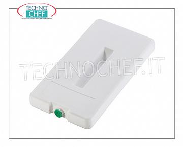 Gastronorm isothermal containers Fresh eutectic plate, Gastro-Norm 1/3, weight 1.3 Kg, dim.mm.176x325x30h