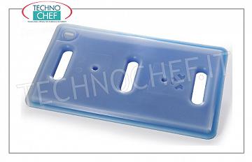 TECHNOCHEF - GN 1/1 frozen eutectic plate, Pink, Mod.PEGS0002 Gastro-Norm 1/1 frozen eutectic plate with practical grip handles, blue color, Weight 4 Kg, dim.mm.530x325x30h