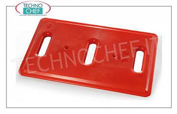 TECHNOCHEF - Hot eutectic plate GN 1/1, Mod. PEGS0003 Gastro-Norm 1/1 hot eutectic plate with practical grip handles, red ones, Weight 4 Kg, dim.mm.530x325x30h