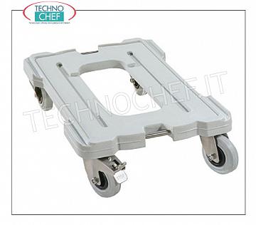 TECHNOCHEF - Polyethylene trolley, Mod.THS20009 Polyethylene trolley for Mod.MM-AF12 and Mod.MM-KOALA90, Weight 8 Kg, dim.mm.505x685x205h