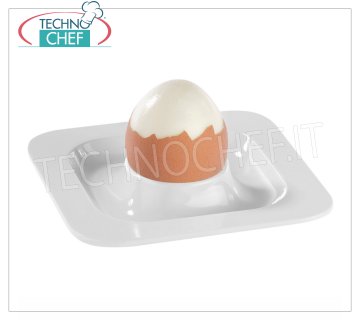 Technochef - MELAMINE EGG HOLDER PLATE, Mod. MPA22088 Egg white melamine dish, dim.mm.115x115x20h