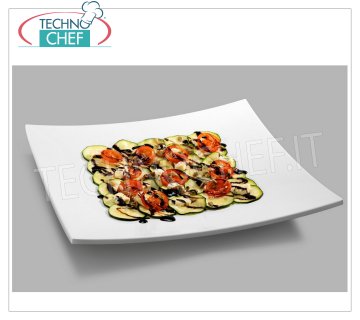 Technochef - MELAMINE SQUARE PLATE Square plate in melamine, dim.mm.310x310x40h