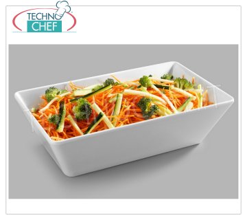 Technochef - RECTANGULAR TRAY IN MELAMINE Rectangular tray in melamine, dim.mm.250x150x70h