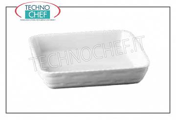 Casserole Dishes Square curved baking dish, cm.26x26, h.5,5, Brand MPS PORCELLANE SARONNO - Available in 2-piece pack