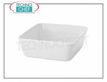 Casserole Dishes High square baking dish, cm.22x22, h.10, Marca MPS PORCELAIN SARONNO