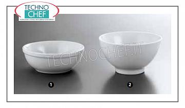 Porcelain pottery COPPER AMERICA, Collection America White, cm.13,5, Marca LUBIANA - Available in pack of 24 pieces