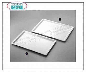 Self-service trays in polyester Rectangular tray in polyester, havana color, CAMBRO, Cm.53x32.5