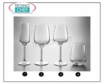 Glasses for the Table - complete coordinated series WATER GLASS, PASABAHCE, Allegra Line