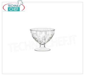 ICE CREAM CUP, BORMIOLI ROCCO, Diamond Collection TRANSPARENT ICE CREAM BOWL, BORMIOLI ROCCO, Diamond Collection