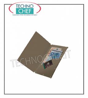 Rendiresto - Portaresto REINFORCED LEATHER LEATHER, COLOR TORTORA, CM.12,4X20 H