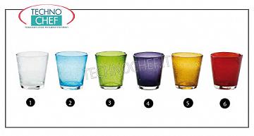 Glasses for Bar - Disco TRANSPARENT WATER GLASS, Bollicine Collection