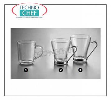 Coffee cups - cappuccino in glass TEMPERED GLASS, ARCOROC